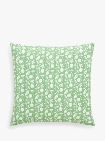 Trailing Stem Indoor/Outdoor Cushion, Green